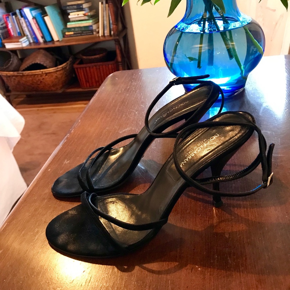 Dolce & Gabbana Strappy Sandal Heels